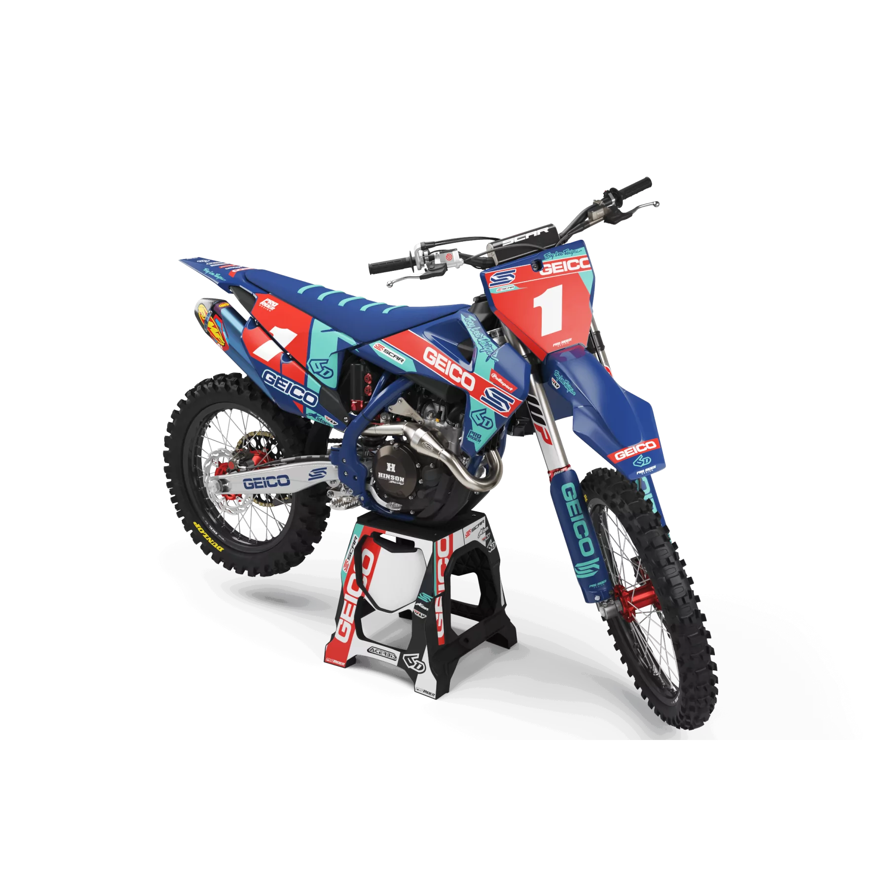 grafiche moto grafiche perso GEICO HUSQVARNA