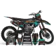 Kit déco moto complemento per le GRAFICHE GRAFICHE KTM PERSO TRASH TEAL