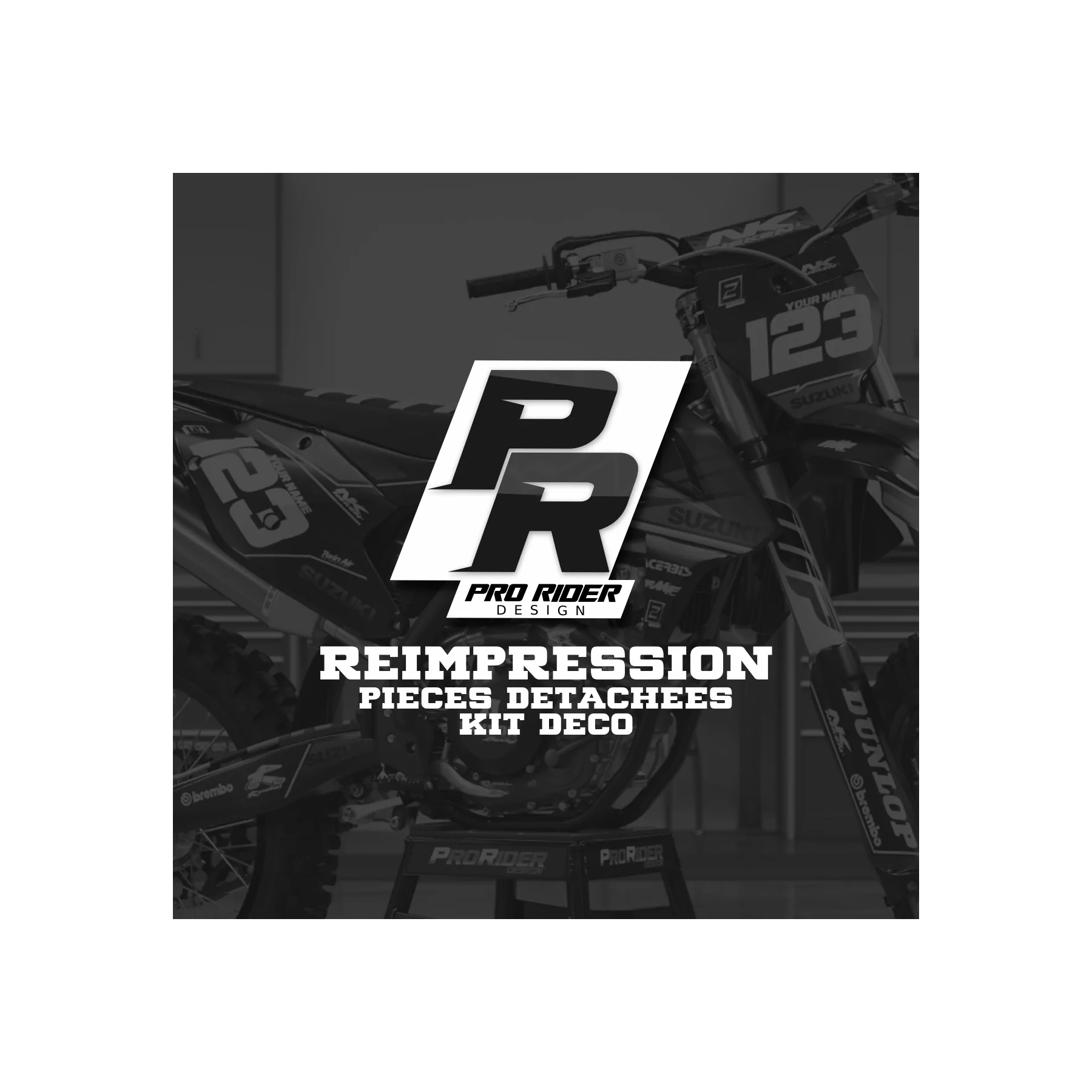graphics kit moto ADDING SPARE PARTS to current order