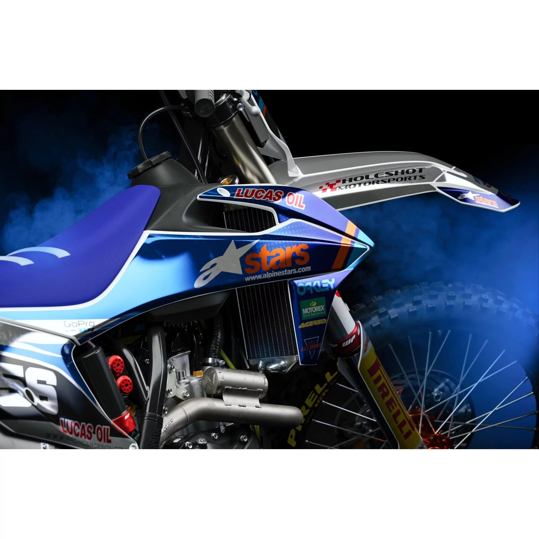 Kit adhesivos moto OPCIÓN FULL CHROME o FULL CHROME HOLOGRAPHIC para la YAMAHA T7