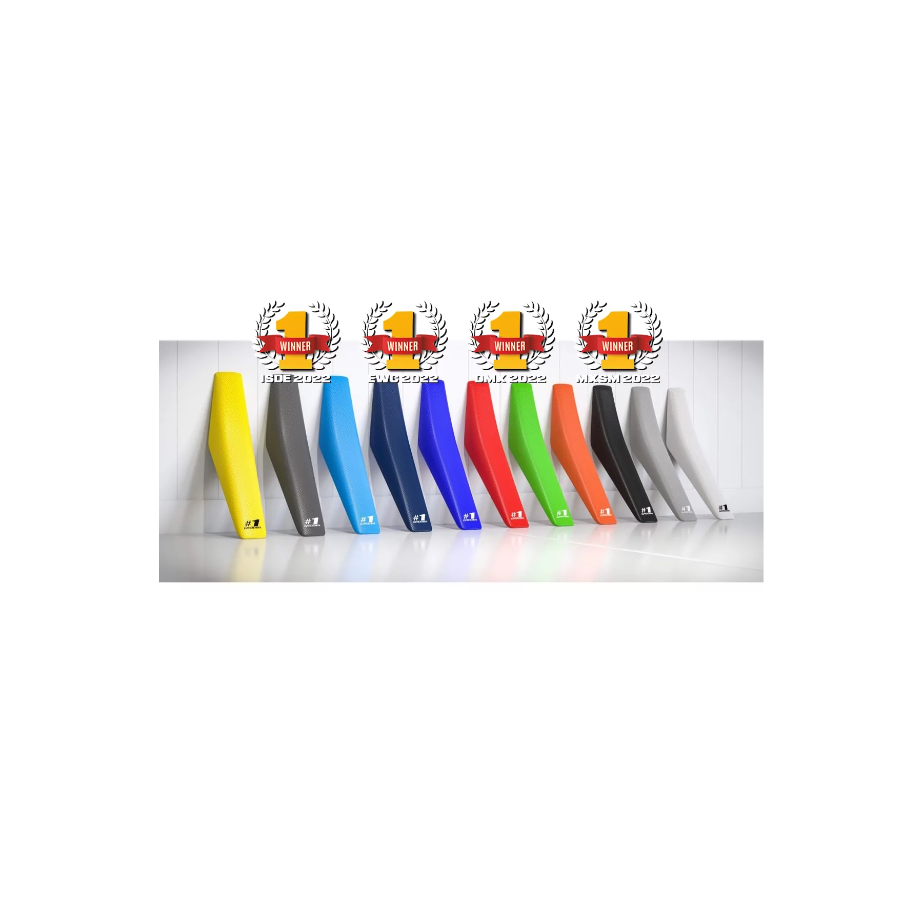Stickerset moto TOEVOEGING OP BESTELLING - ONEGRIPPER ZADELHOES Original en Ribbed