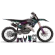 Motorcycle graphics kit graphics Motocross - STRIPURL TEAL
