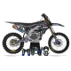 Motorrad Dekor KIT Dekor Motocross YAMAHA NEW DESIGN TEAL