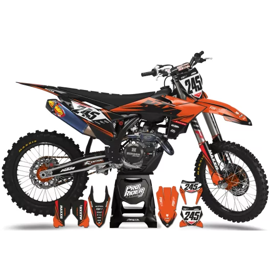 Kit adesivos moto Kit adesivos Motocross perso PROF_ADAPT