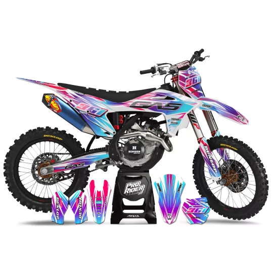 Kit adesivos moto Kit adesivos Personalizado GASGAS PINZL