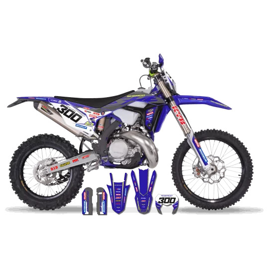 Kit adesivos moto Kit adesivos perso ENDURO SHERCO FACTORY RACING V3