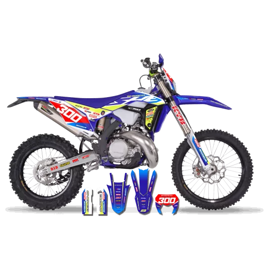 Kit adesivos moto Kit adesivos perso ENDURO SHERCO FACTORY RACING V8