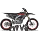 Kit adhesivos moto Kit adhesivos Motocross YAMAHA CARTOON MANGA BRUSH GREY