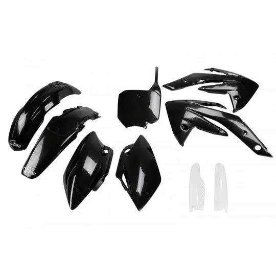 Kit adesivos moto KIT PLASTIQUE Honda CRF 150R 2007-2024 - PRETO e BRANCO