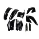 Stickerset motor KUNSTSTOF KIT Honda CR 125 250 2000-2001 - ZWART