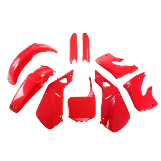 Kit adesivos moto KIT PLASTIQUE Honda CR 125 250 - CR 125 1998-1999 - CR 250 1997-1999 - VERMELHO
