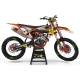KIT ADESIVOS moto Kit adesivos MOTOCROSS PERSO ROCKSTAR Edição Limitada laranja (ref:prda19c)