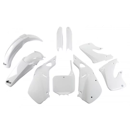 Kit adesivos moto KIT PLASTIQUE Honda CR 125 250 - CR 125 1998-1999 - CR 250 1997-1999 - BRANCO