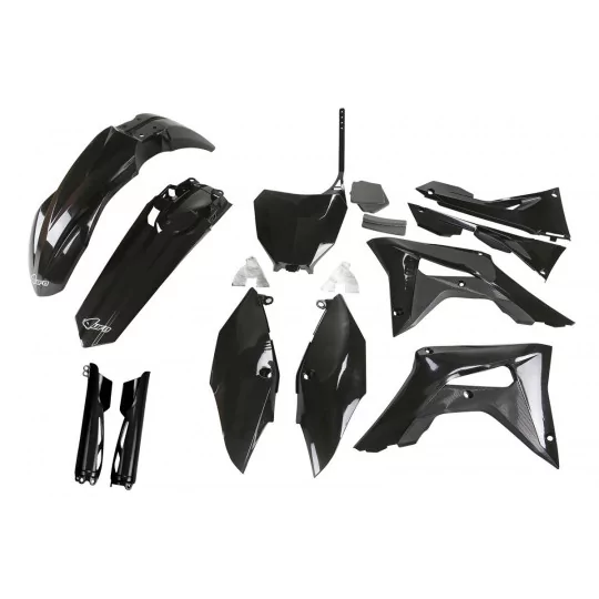 Kit adesivos moto KIT PLASTIQUE Honda CRF 250 450 - CRF 250R 2018-2021 - CRF 450R 2017-2020 - PRETO