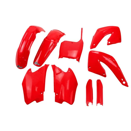 Kit adesivos moto KIT PLÁSTICO Honda CR 125 250 2000-2001 - VERMELHO