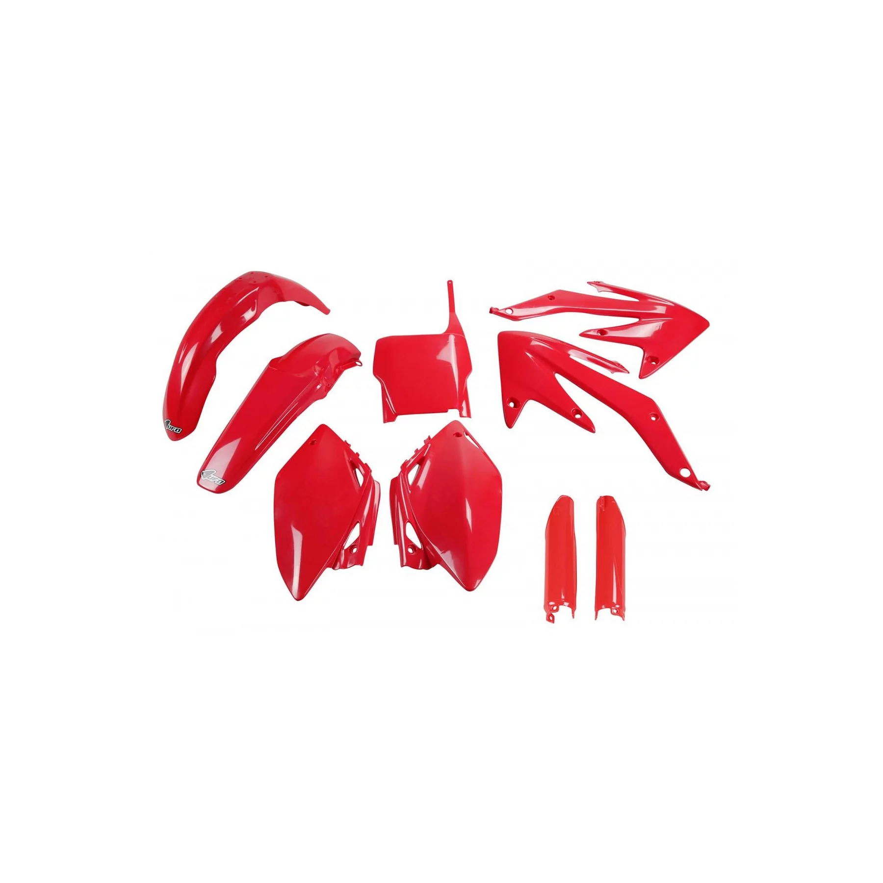 Kit adhesivos moto KIT PLASTIQUE Honda CRF 250R 2004-2005 - ROJO