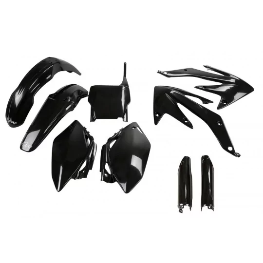 Kit adesivos moto KIT PLASTIQUE Honda CRF 450R 2005-2007 - PRETO