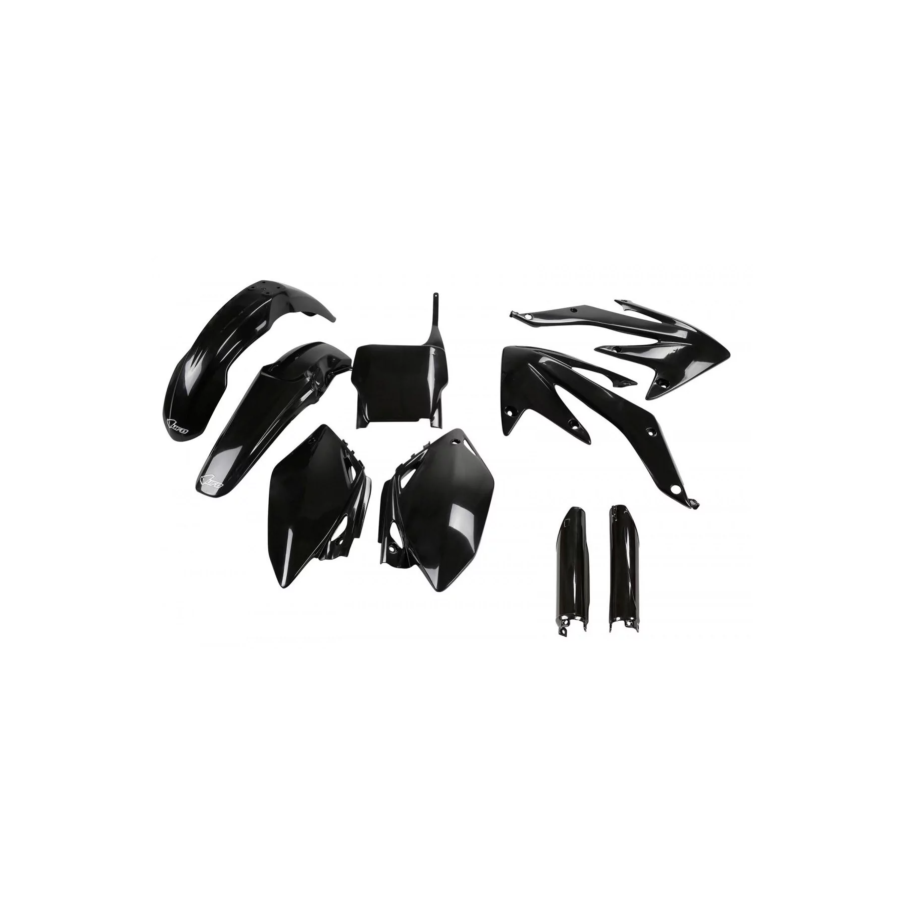 Grafiche moto KIT PLASTIQUE Honda CRF 450R 2005-2007 - NERO