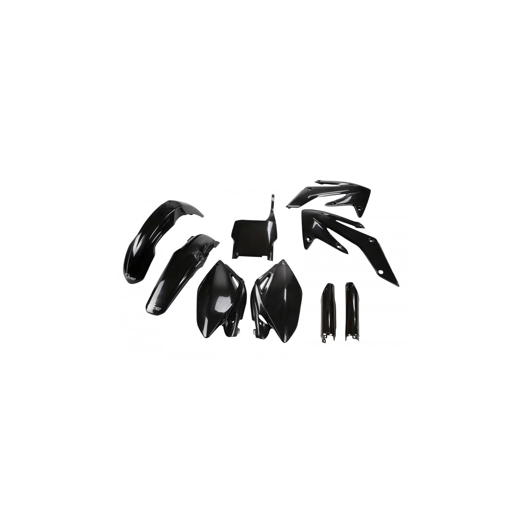 Kit adesivos moto KIT PLASTIQUE Honda CRF 250R 2006-2007 - PRETO