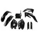 Kit adesivos moto KIT PLASTIQUE Honda CRF 250R 2006-2007 - PRETO