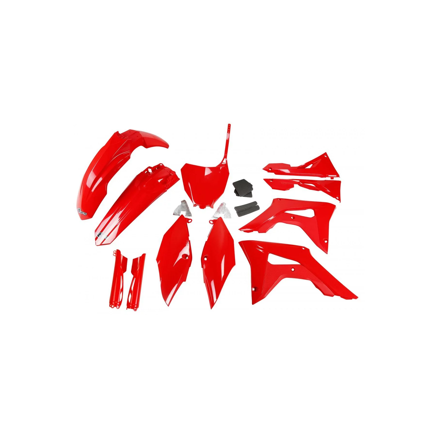 Kit adhesivos moto KIT PLASTIQUE Honda CRF 250 450 - CRF 250R 2018-2021 - CRF 450R 2017-2020 - ROJO