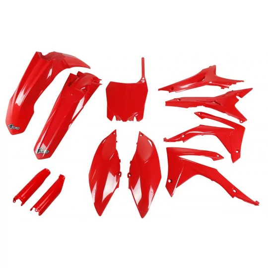 Grafiche moto KIT PLASTIQUE Honda CRF 250 450 - CRF 250R 2014-2017 - CRF 450R 2013-2016 - ROSSO