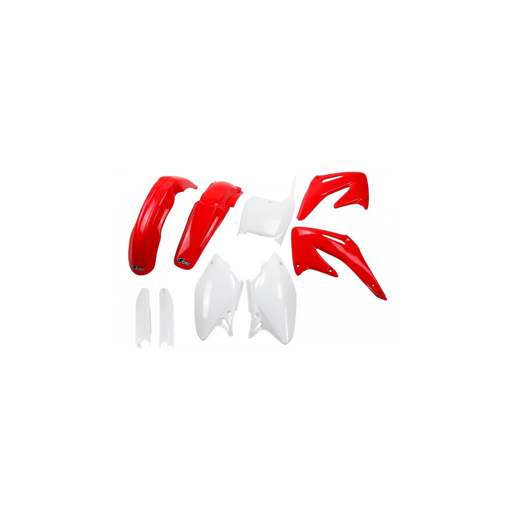Motorrad-Dekorkit KUNSTSTOFFKIT Honda CRF 450R 2002-2003 - ROT und WEISS ORIGINAL