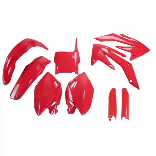 Kit adesivos moto KIT PLÁSTICO Honda CRF 250R 2006-2007 - VERMELHO
