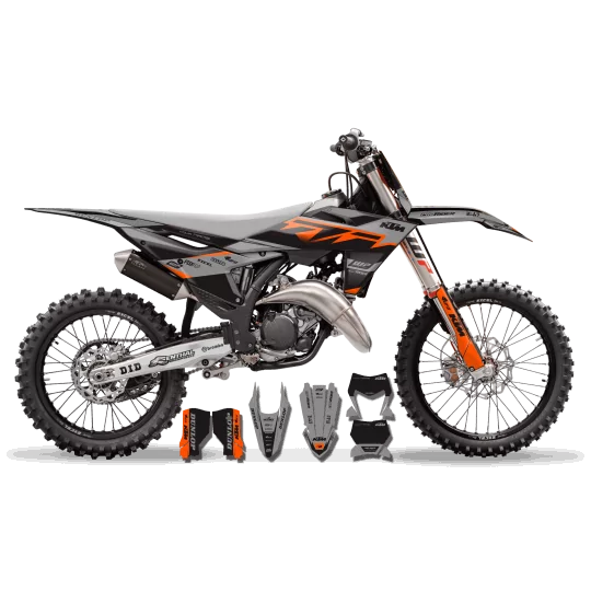 Motorstickerset Stickerset Motorcross KTM SX SXF EXC - STREAMLINED