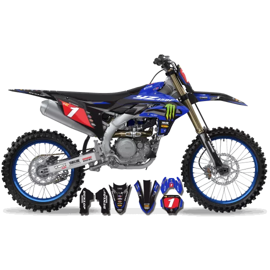Kit adesivos moto KIT ADESIVOS Motocross YZ YZF TTR YAMAHA ENERGY TOMAC