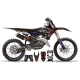 Motorcycle graphics Graphics Motocross - STRIPURL BLUE