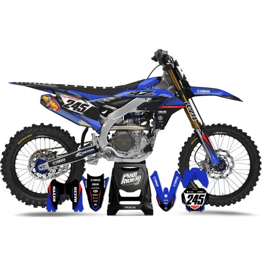 Kit adesivos moto KIT ADESIVOS Motocross YZ YZF TTR YAMAHA Spiral