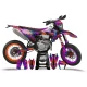 Motorrad-Dekorkit Dekor Serco SM/SE/HRD 50cc - SKULL TREES