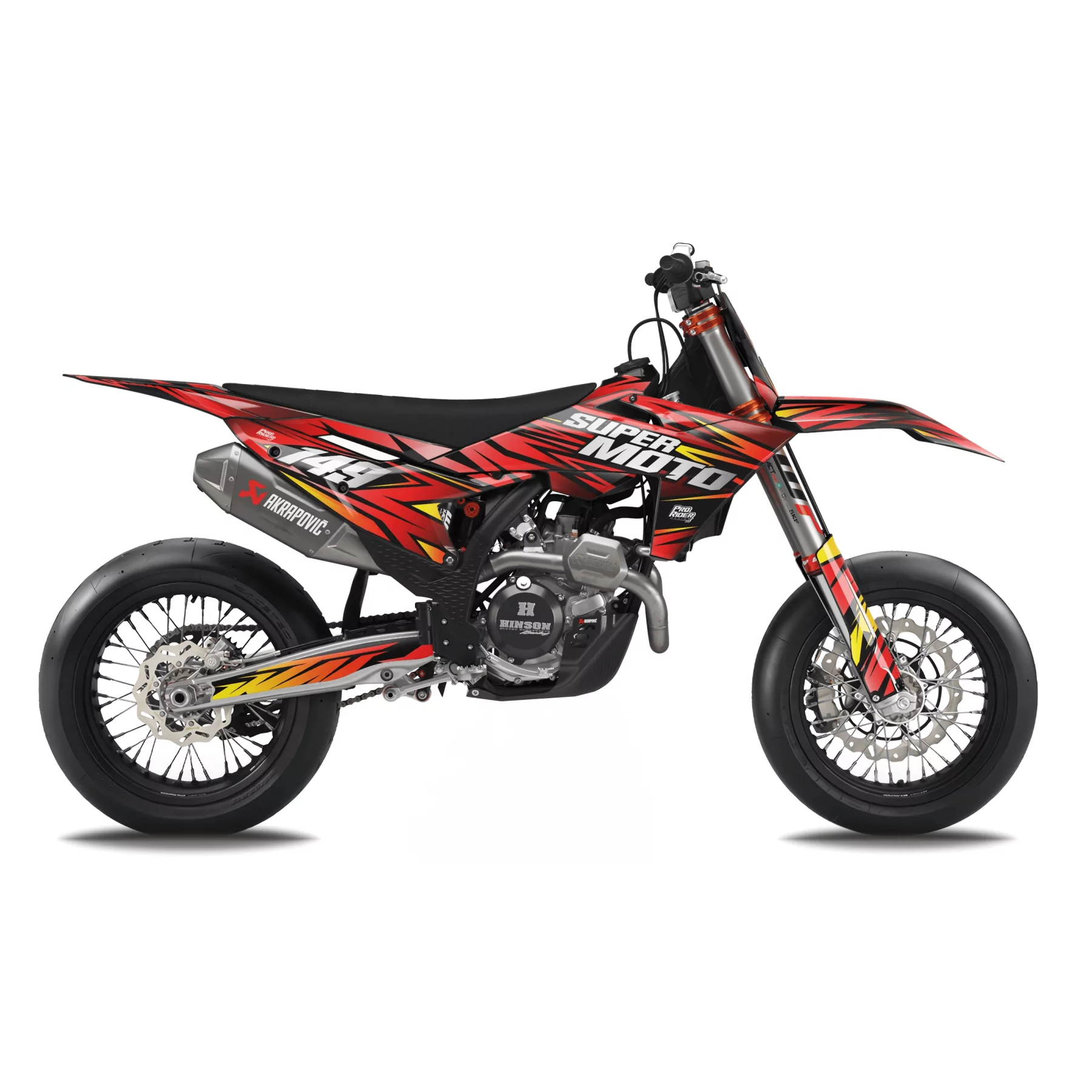 Motorrad-Dekorkit Dekor 50cc Aprilia SX | SUPER MOTO