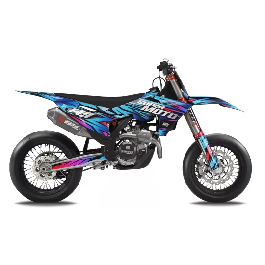 Motorcycle graphics graphics 50cc Aprilia SX | SUPER MOTO DIEZ