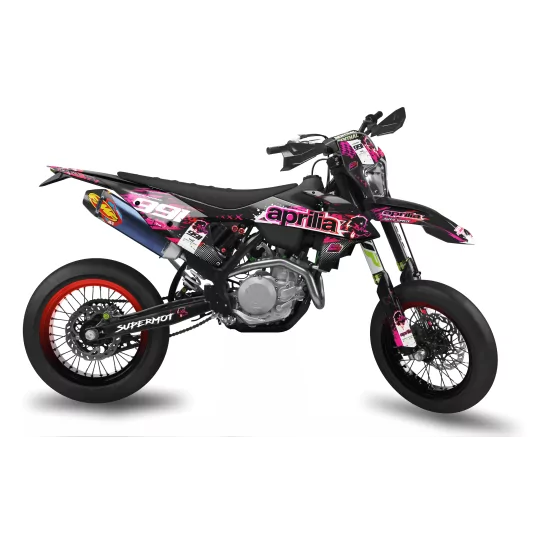 Motorrad Dekor Dekor 50cc Aprilia SX | SUPERMOT 991 PINK