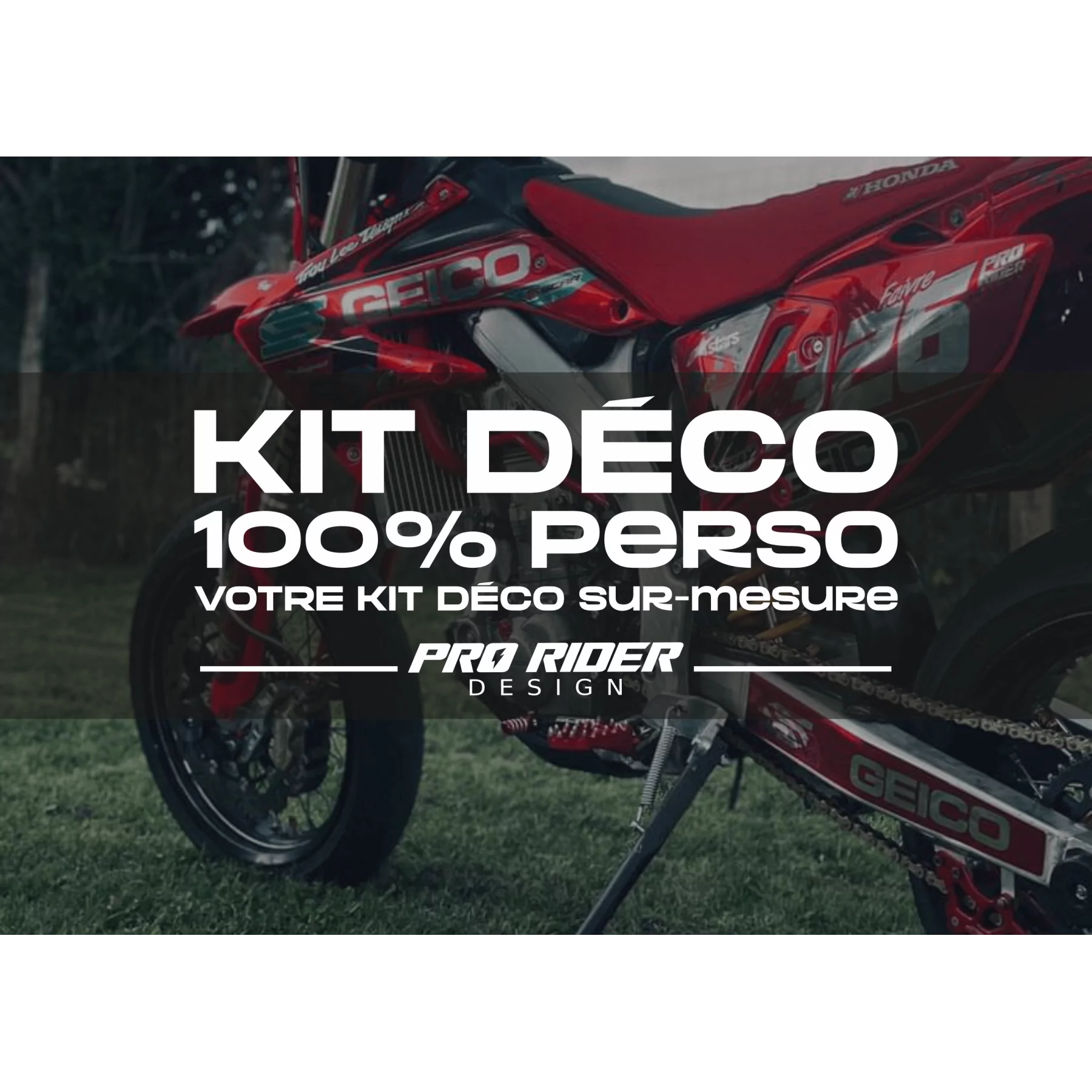 Motorcycle graphics graphics Supermotard | Custom