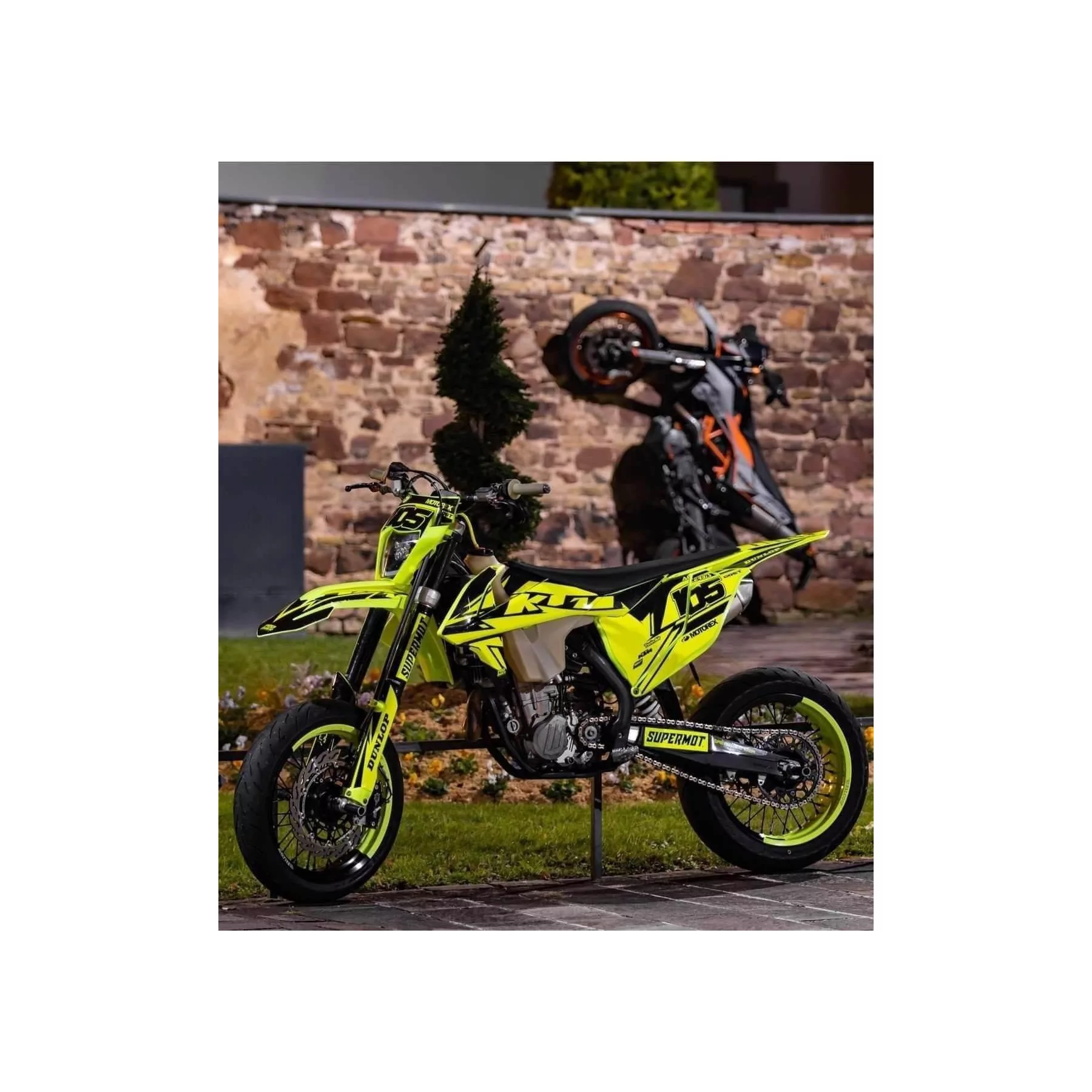 Motorcycle graphics graphics Supermotard | Custom
