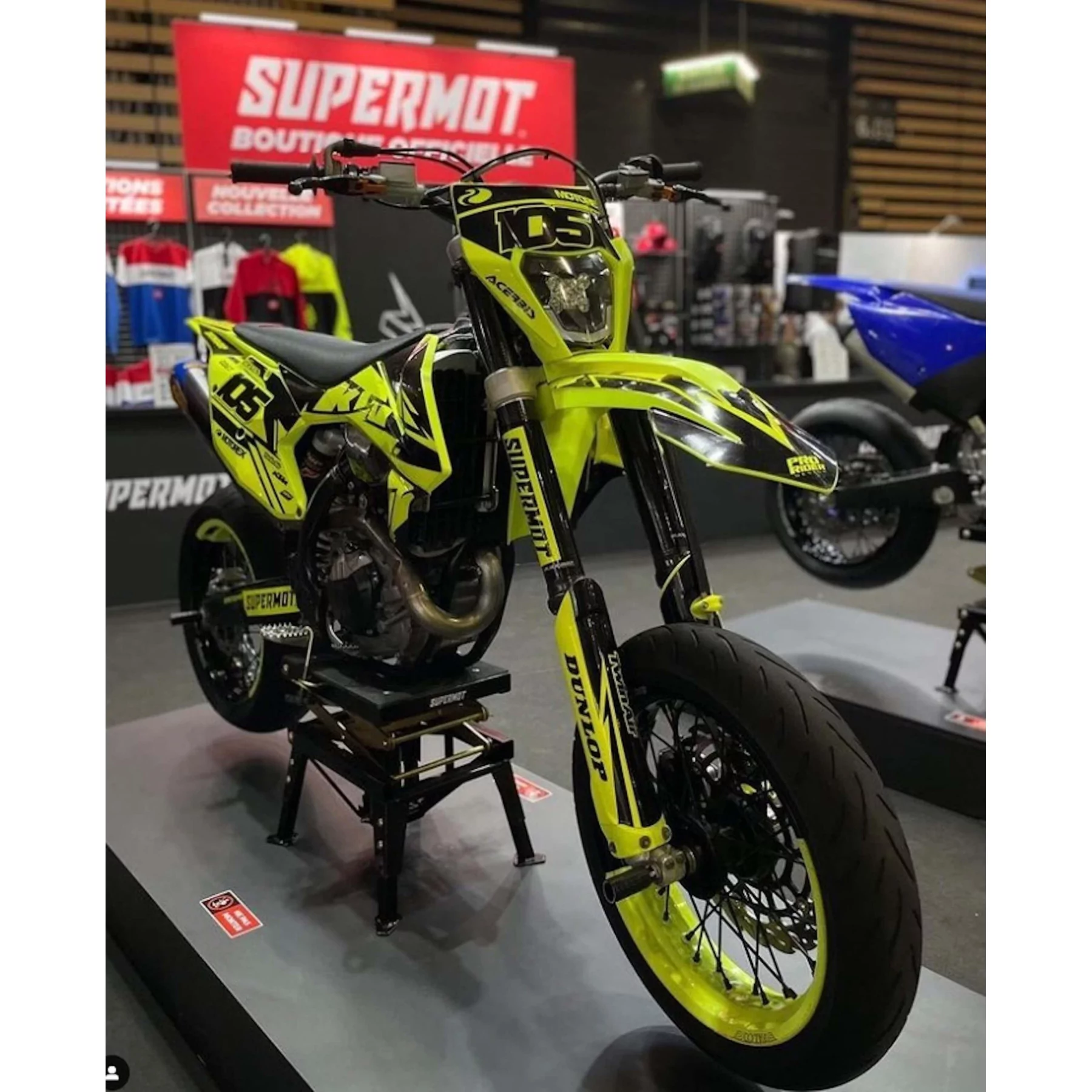 Motorcycle graphics graphics Supermotard | Custom-made