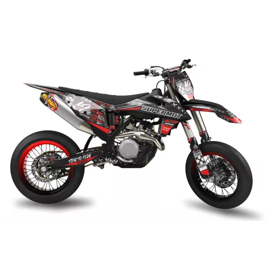 Kit adesivos moto Kit adesivos SUPERMOTARD | TIME to RIDE