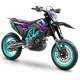 Kit adhesivos moto Kit adhesivos SUPERMOTARD | READY TO RACE | 690 SMC | teal purple