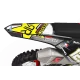 Kit adesivos moto KIT ADESIVOS MOTOCROSS PERSO ROCKSTAR Édition Limitée vermelho (ref:prda19a)