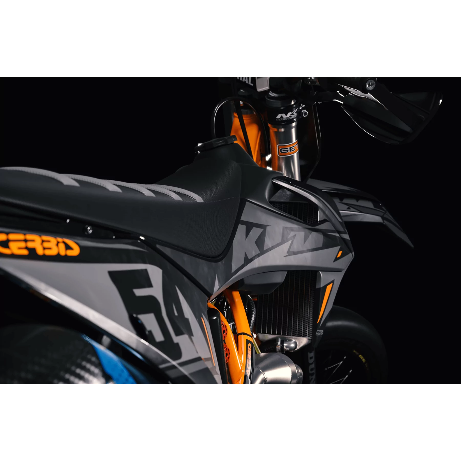 Stickerset moto Stickerset SUPERMOTARD KTM | MATTE FINISH