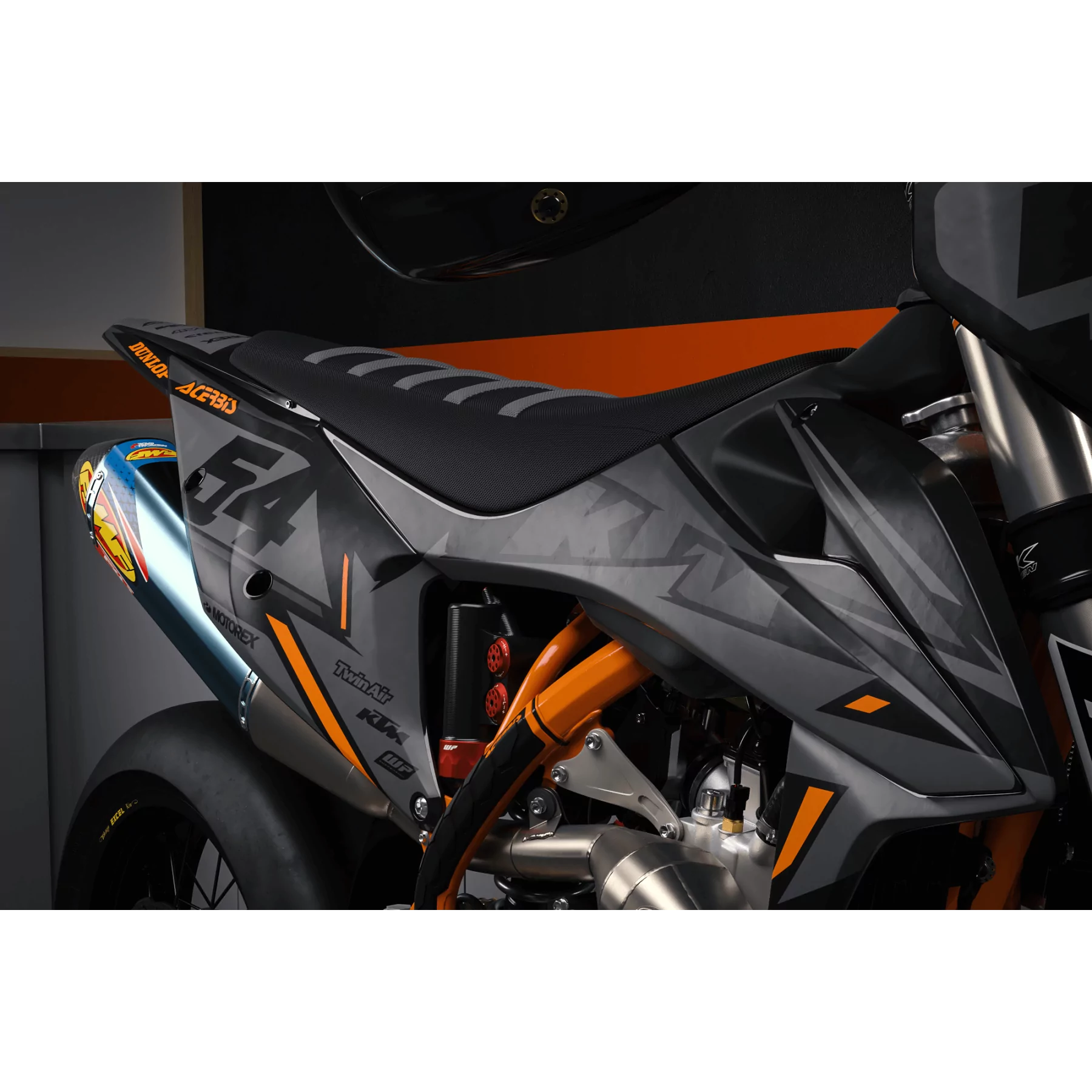 Kit adesivos moto Kit adesivos SUPERMOTARD KTM | MATTE FINISH