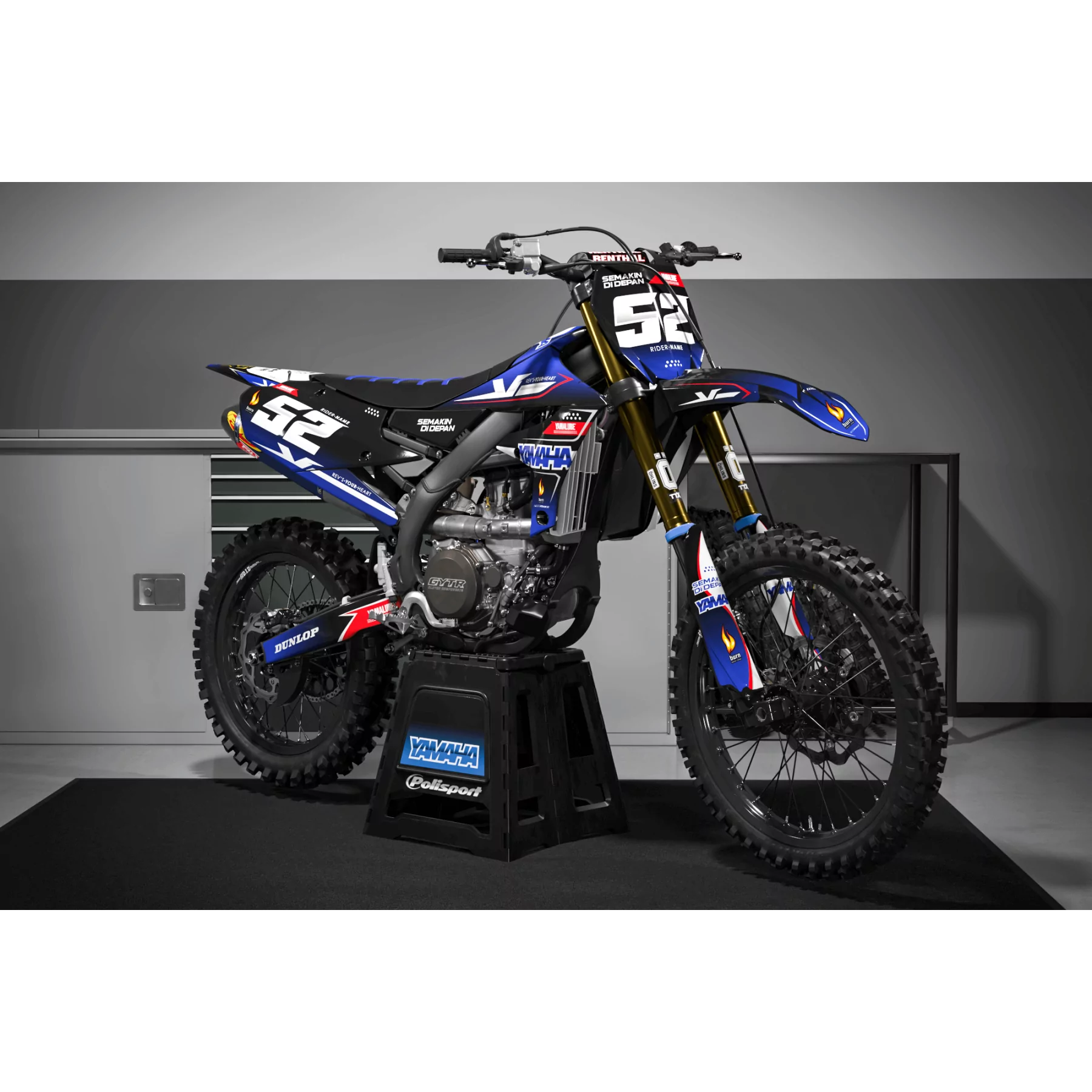 Motorcycle graphics GRAPHICS 100% CUSTOM MOTOCROSS: Customize Your Machine At Unbeatable Price