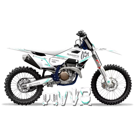 Motorstickerset Stickerset TC-FC-TE-FE... HUSQVARNA | ORIGINE WHITE