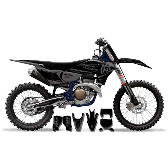 Grafiche moto grafiche TC-FC-TE-FE... HUSQVARNA | ORIGINAL BLACK GREY