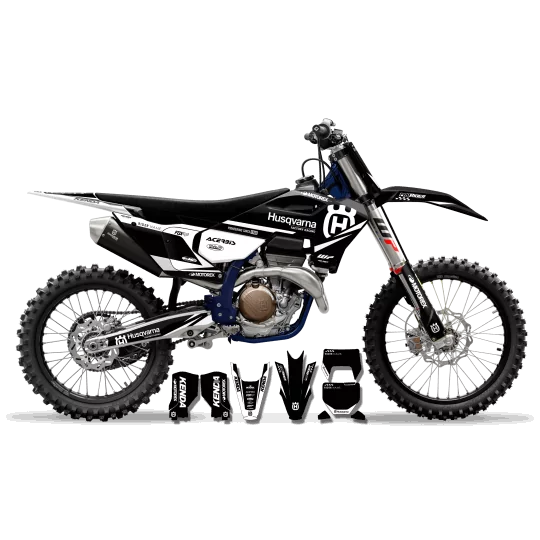 Motorstickerset Stickerset TC-FC-TE-FE... HUSQVARNA | ORIGINE NOIR