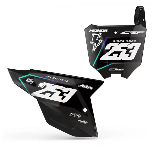 Grafiche moto GRAFICHE FONDI TARGA HONDA LIGHT V2
