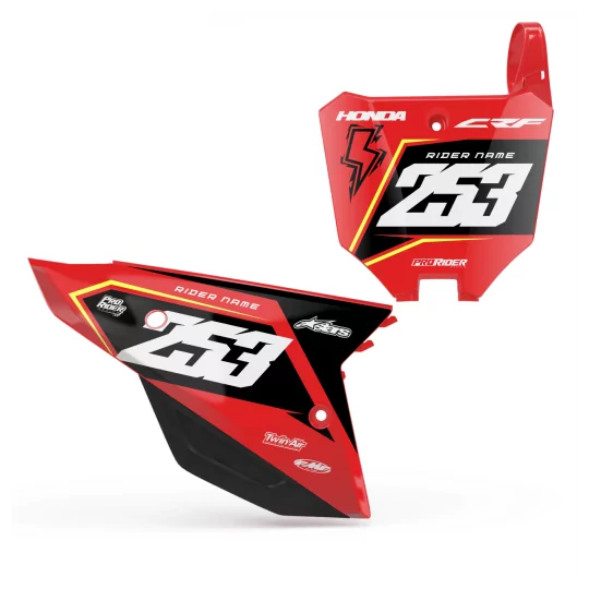 Grafiche moto GRAFICHE FONDI TARGA HONDA LIGHT V3
